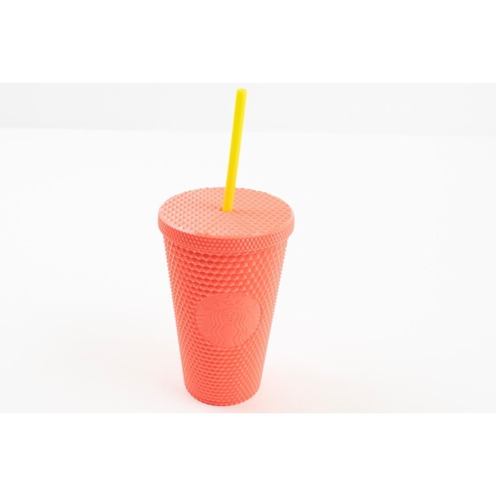 Starbucks Tumbler Cup Lot of 5 Studded Bling Gold Coral Glitter Cold Cup Ceramic - Picture 5 of 16